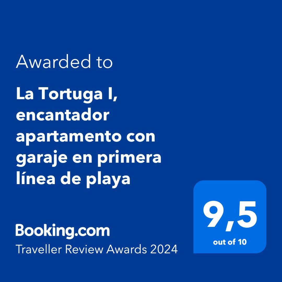 La Tortuga I, encantador apartamento con garaje en primera línea de playa Tarifa Exterior foto